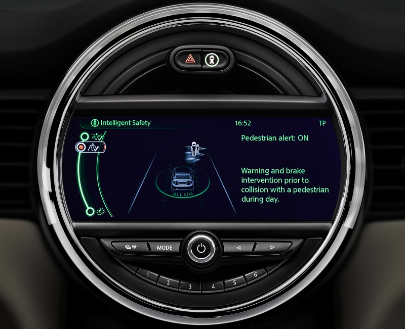 Illustration for article titled Premium Driver Assistance Systems Coming To New Mini Hardtop